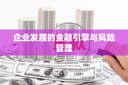 长洲企业发展的金融引擎与风险管理