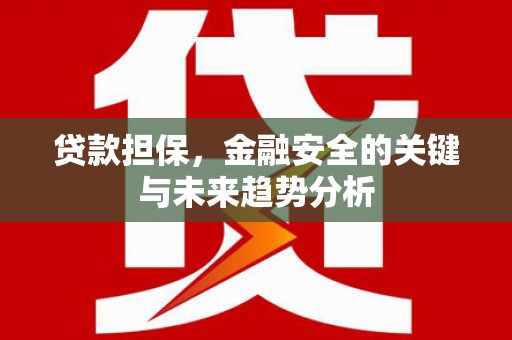 长洲贷款担保，金融安全的关键与未来趋势分析