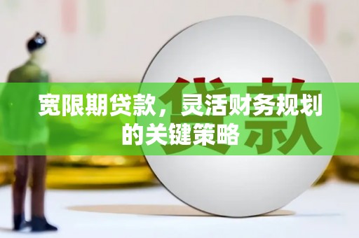 长洲宽限期贷款，灵活财务规划的关键策略