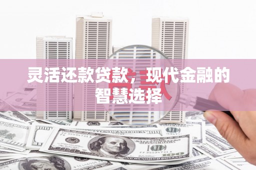 长洲灵活还款贷款，现代金融的智慧选择
