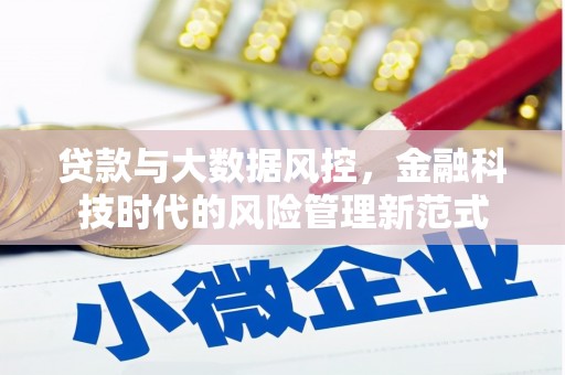 长洲贷款与大数据风控，金融科技时代的风险管理新范式