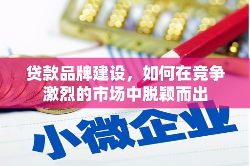 长洲贷款品牌建设，如何在竞争激烈的市场中脱颖而出