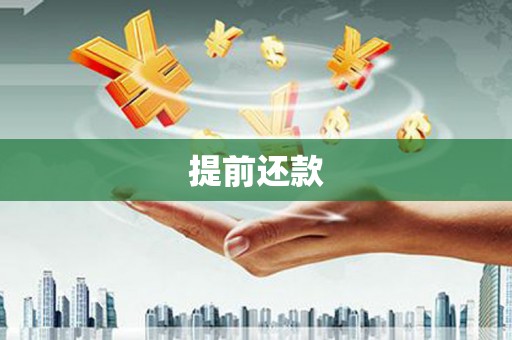 长洲提前还款