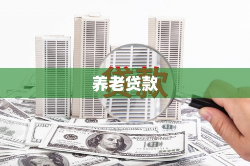 长洲养老贷款