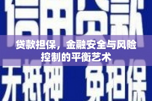长洲贷款担保，金融安全与风险控制的平衡艺术
