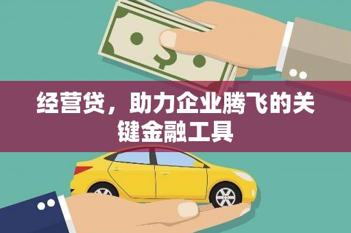 长洲经营贷，助力企业腾飞的关键金融工具