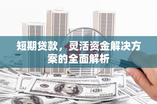 长洲短期贷款，灵活资金解决方案的全面解析