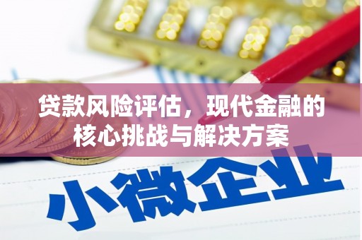 长洲贷款风险评估，现代金融的核心挑战与解决方案