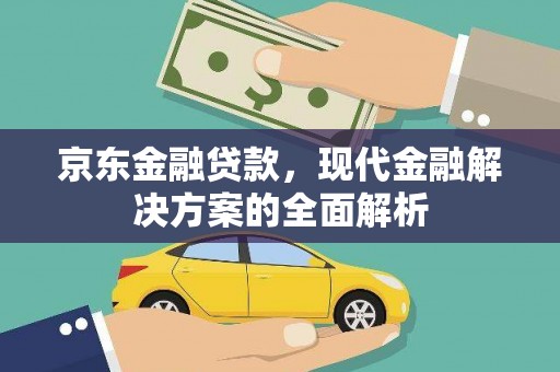 长洲京东金融贷款，现代金融解决方案的全面解析
