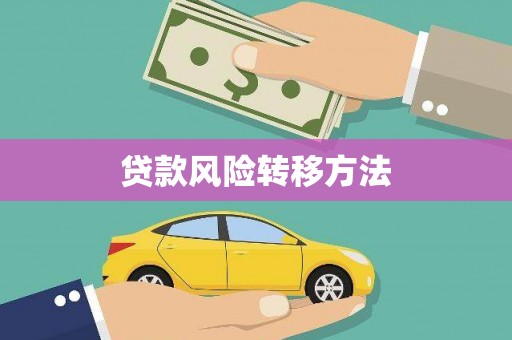 长洲贷款风险转移方法