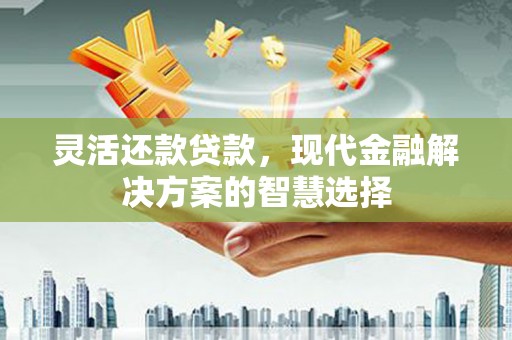 长洲灵活还款贷款，现代金融解决方案的智慧选择