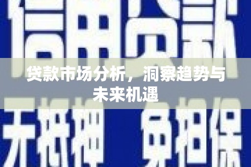 长洲贷款市场分析，洞察趋势与未来机遇