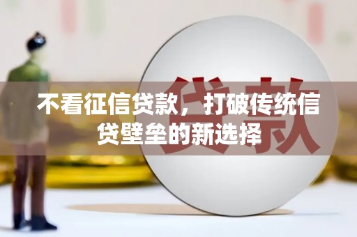 长洲不看征信贷款，打破传统信贷壁垒的新选择