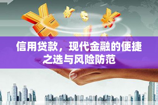 长洲信用贷款，现代金融的便捷之选与风险防范