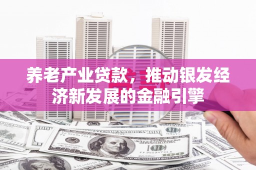 长洲养老产业贷款，推动银发经济新发展的金融引擎