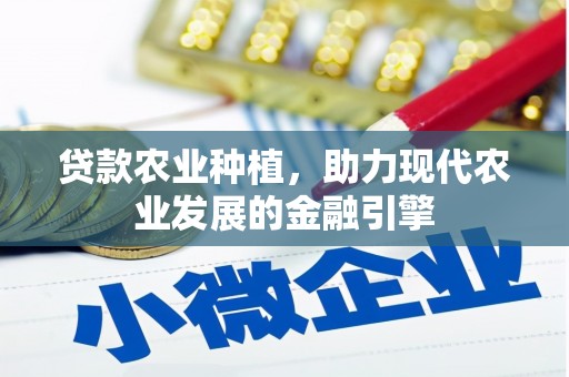 长洲贷款农业种植，助力现代农业发展的金融引擎