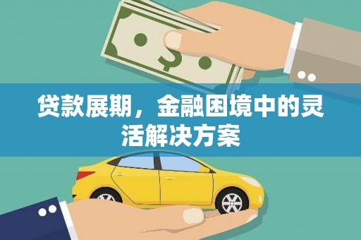长洲贷款展期，金融困境中的灵活解决方案