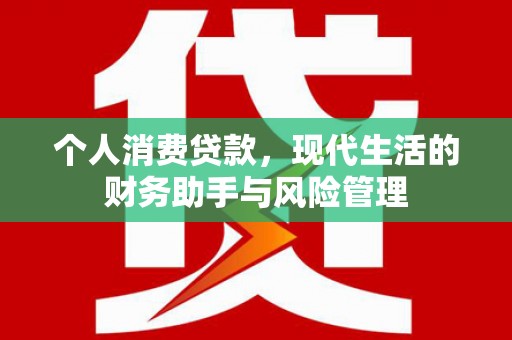 长洲个人消费贷款，现代生活的财务助手与风险管理