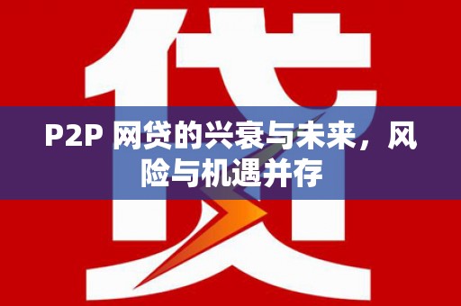 长洲P2P 网贷的兴衰与未来，风险与机遇并存