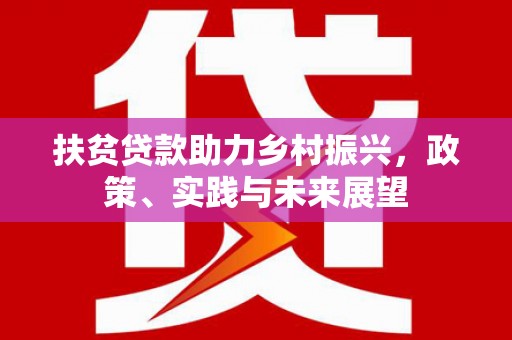 长洲扶贫贷款助力乡村振兴，政策、实践与未来展望