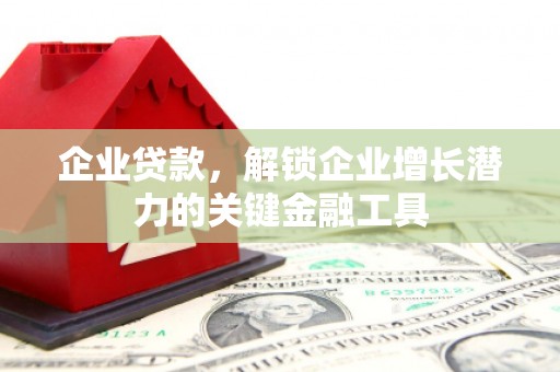 长洲企业贷款，解锁企业增长潜力的关键金融工具