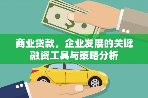 长洲商业贷款，企业发展的关键融资工具与策略分析