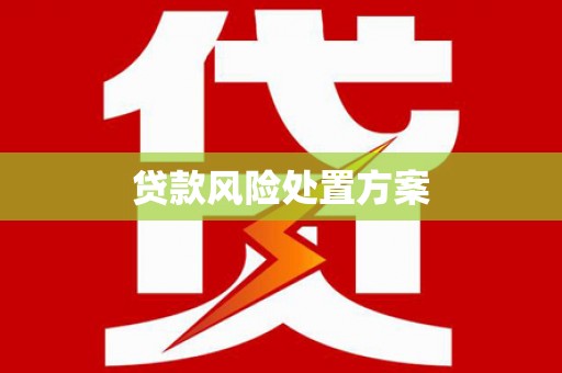 长洲贷款风险处置方案
