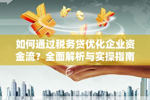 长洲如何通过税务贷优化企业资金流？全面解析与实操指南