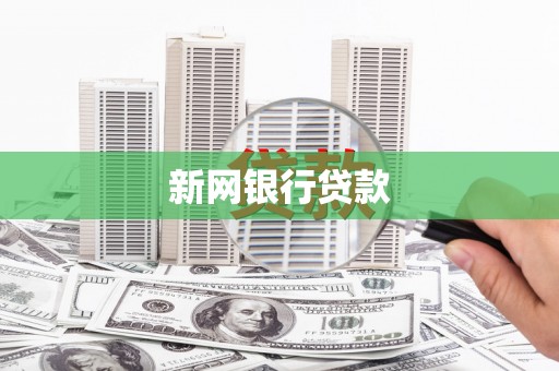 长洲新网银行贷款