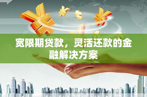 长洲宽限期贷款，灵活还款的金融解决方案