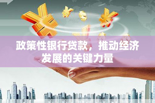 长洲政策性银行贷款，推动经济发展的关键力量