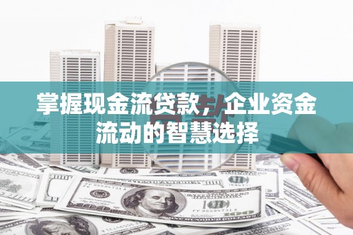 长洲掌握现金流贷款，企业资金流动的智慧选择