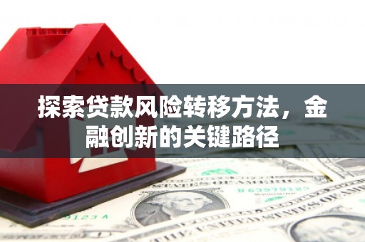 长洲探索贷款风险转移方法，金融创新的关键路径