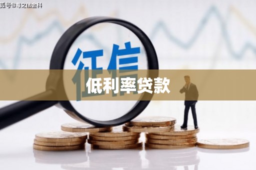 长洲低利率贷款