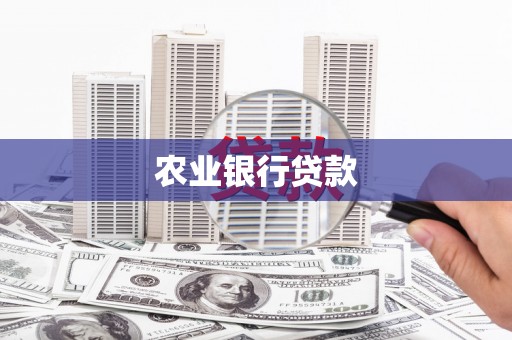 长洲农业银行贷款