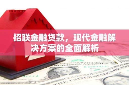 长洲招联金融贷款，现代金融解决方案的全面解析