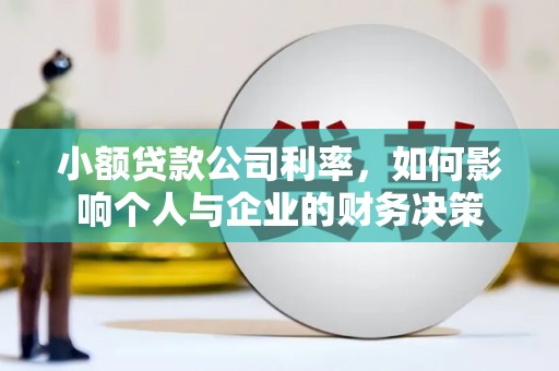 长洲小额贷款公司利率，如何影响个人与企业的财务决策