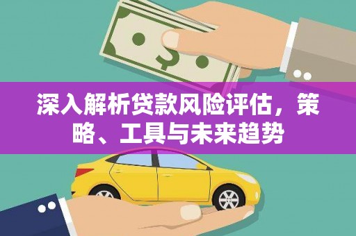 长洲深入解析贷款风险评估，策略、工具与未来趋势