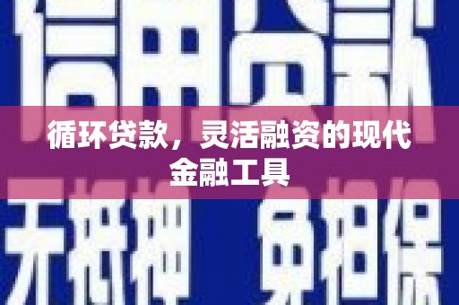 长洲循环贷款，灵活融资的现代金融工具
