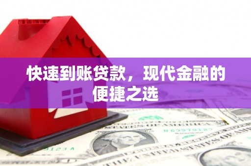 长洲快速到账贷款，现代金融的便捷之选