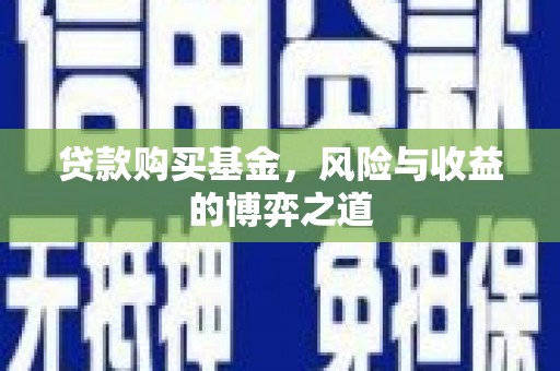 长洲贷款购买基金，风险与收益的博弈之道