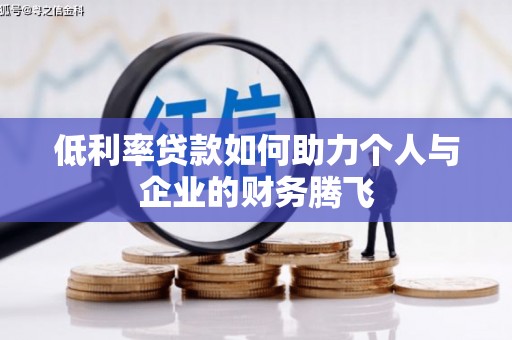 长洲低利率贷款如何助力个人与企业的财务腾飞