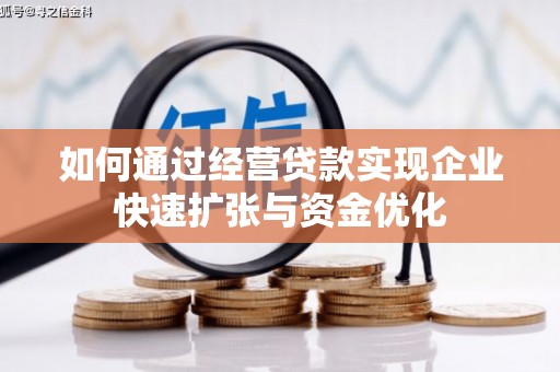 长洲如何通过经营贷款实现企业快速扩张与资金优化
