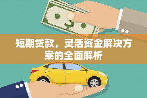 长洲短期贷款，灵活资金解决方案的全面解析