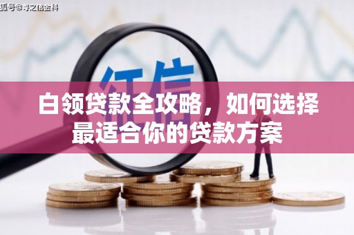 长洲白领贷款全攻略，如何选择最适合你的贷款方案